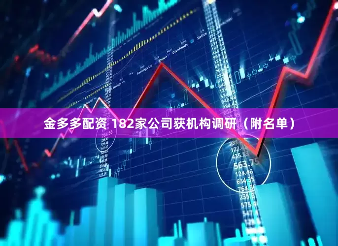 金多多配资 182家公司获机构调研（附名单）