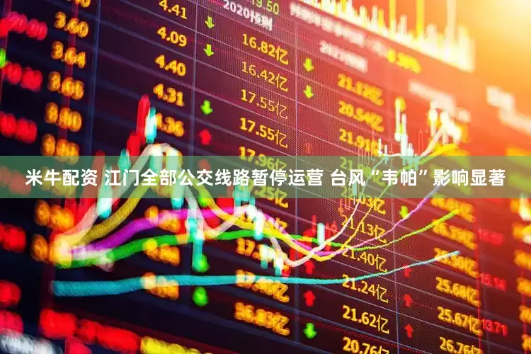 米牛配资 江门全部公交线路暂停运营 台风“韦帕”影响显著