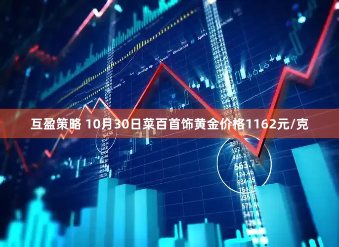 互盈策略 10月30日菜百首饰黄金价格1162元/克