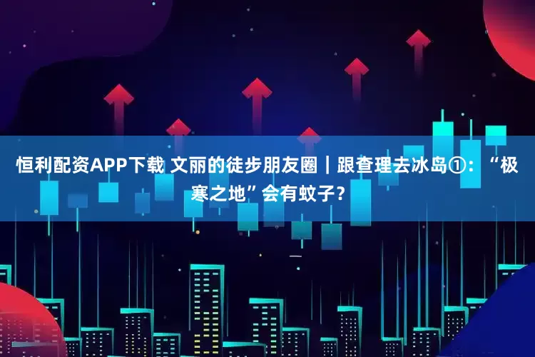 恒利配资APP下载 文丽的徒步朋友圈｜跟查理去冰岛①：“极寒之地”会有蚊子？